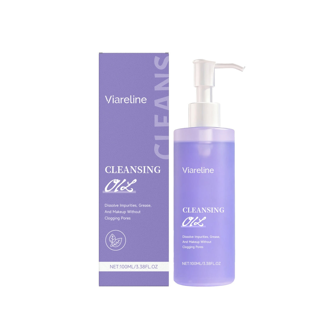 Hydrating Facial Cleansing Oil Removes Makeup & Impurities